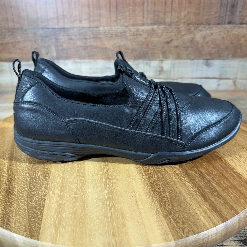 Skechers Loafers Womens 9.5 Black Empress Slip On Shoes 23113 Memory Foam